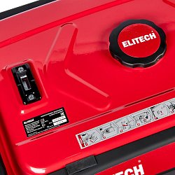 Генератор бензиновый Elitech СГБ 3000РМ 205550, 4-т, мак 2.8/ном 2.5 кВт,230В-11А