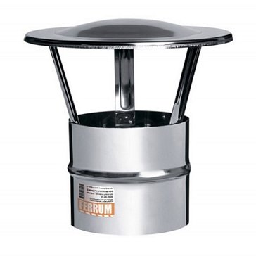 Изображение товара Зонт-Д Ferrum 430/0,5 ф150 4шт нержавеющая сталь хром