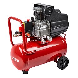 Компрессор коаксиальный масляный Elitech ДМ КМ 200-24 205959, 240 л/м, 1.5 кВт, 8 бар