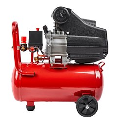 Компрессор коаксиальный масляный Elitech ДМ КМ 200-24 205959, 240 л/м, 1.5 кВт, 8 бар