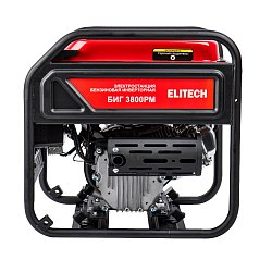 Генератор бензиновый Elitech БИГ 3800РМ 204587, инв, 4-т, мак3/ном2, 8кВт, т/б-15л