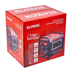Генератор бензиновый Elitech БИГ 3800РМ 204587, инв, 4-т, мак3/ном2, 8кВт, т/б-15л