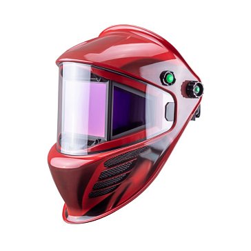 Изображение товара Маска сварщика FoxWeld КОРУНД МЕГА 6615 "красная" (ф-р MEGA LED) в коробке