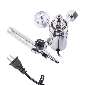 Изображение товара Регулятор расхода газа FoxWeld У-30/АР-40-1P-36В 8355 профессиональный латунь с манометром