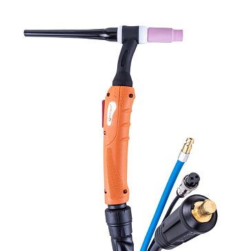 Изображение товара Горелка FoxWeld UnoTIG-26 4571, 4м (разъем 35мм2, с кнопкой, пр-во /КНР)