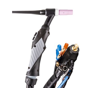Изображение товара Профессиональная горелка FoxWeld SAGGIO TIG-18 FLEX U/D 9441 8м для TIG сварки