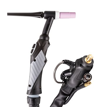 Изображение товара Профессиональная горелка FoxWeld SAGGIO TIG-26 FLEX U/D 9443 5pin 4м воздушное охлаждение