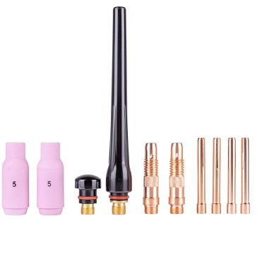 Изображение товара Набор комплектующих FoxWeld TIG17/18/26 3494 10 предметов для TIG сварки