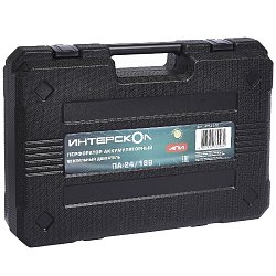 Перфоратор Интерскол ПА-24/18В 579.2.2.70, бесщеточный, Li-ion АПИ, кейс, 2 аккумулятора 2Ач, ЗУ, вес 2.6 кг, реверс