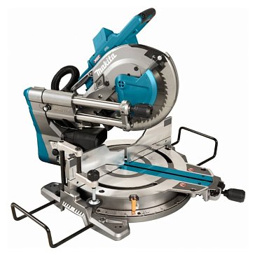 Изображение товара Аккумуляторная торцовочная пила Makita LS004GZ01 с лазером и пылесосом