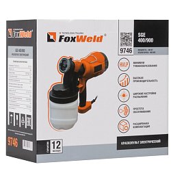 Краскопульт электрический FoxWeld SGE 400/900 9746