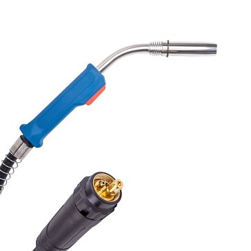 Изображение товара Горелка шарнирная FoxWeld UnoMIG-40 5306, 5м, 380А, воздушное охлаждение, профессиональная сварочна