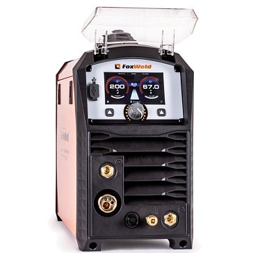 Изображение товара Сварочный полуавтомат FoxWeld SAGGIO MIG 200-S DP LCD PFC 9313