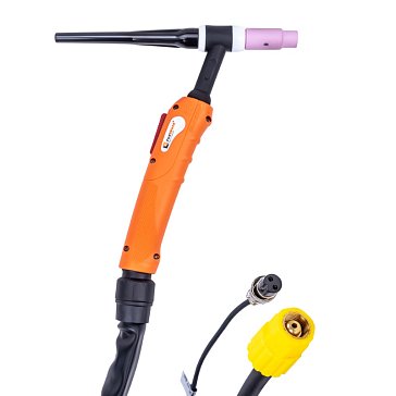 Изображение товара Горелка FoxWeld UnoTIG-26 4569, 8м, разъем М16, с кнопкой 