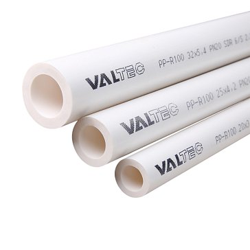 Изображение товара Труба Valtec PP-R диаметр 40 мм для отопления и водоснабжения белая