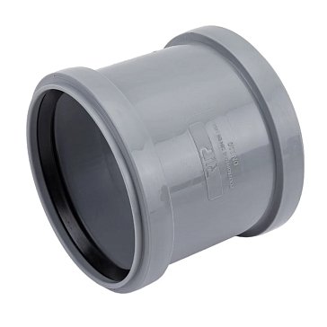 Изображение товара Муфта надвижная Rtp ВК ПП 110 36733 - переходная для внутренней канализации, 100 мм