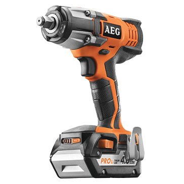 Изображение товара Гайковерт аккумуляторный AEG BSS 18C12Z LI-402C профессиональный с ударом и регулировкой скорости