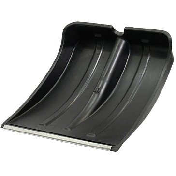 Изображение товара Лопата пластмассовая черная с алюминиевой планкой СНЕГОВИК 3049