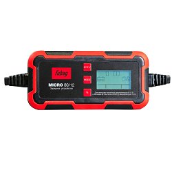 Зарядное устройство интеллектуальное Fubag MICRO 80/12 46650, 6-12В, 5/5/3,5 А, 80 Вт  