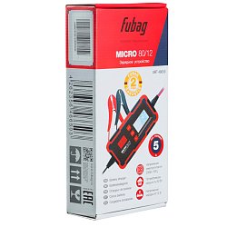 Зарядное устройство интеллектуальное Fubag MICRO 80/12 46650, 6-12В, 5/5/3,5 А, 80 Вт  