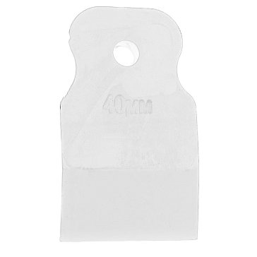 Изображение товара Шпатель резиновый белый Stayer 1027-40, 40 мм