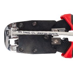 Пресс-клещи КВТ JT-02M 84825, для RJ разъемов, серия ПРОФИ