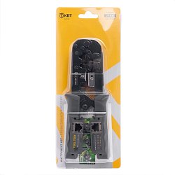 Пресс-клещи КВТ JT-02T 89229, для RJ разъемов, серия ПРОФИ