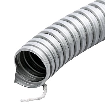 Изображение товара Металлорукав Fortisflex Р3-ЦХ 10 40801 оцинкованная сталь гибкий 100 м