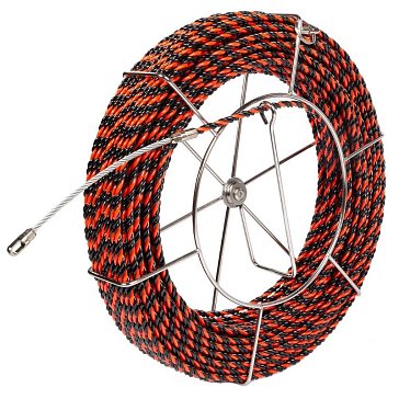 Изображение товара Протяжка из полиэстера Fortisflex PET-3-6.0/50MK 76678 на металлической катушке