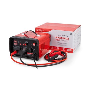 Изображение товара Инверторное пуско-зарядное устройство Kvazarrus PowerBox 420i с дисплеем и таймером