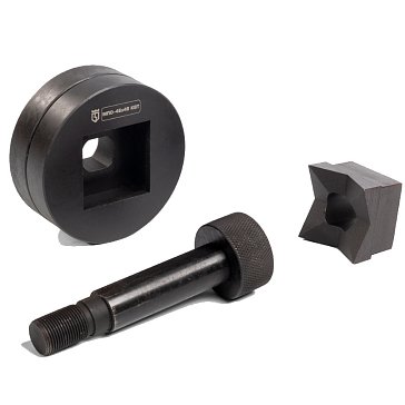 Изображение товара Матрица для гидравлического пресса КВТ МПО-46х46 серия ПРОФИ 65651