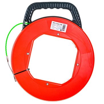 Изображение товара Протяжка из полиэстера Fortisflex PET-1-4.0/15K 81808, в кассете, длина 15 м, зеленая