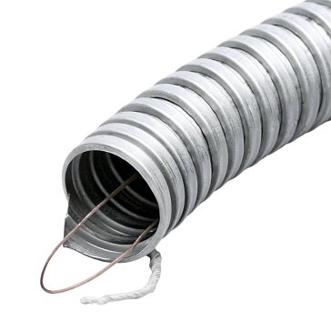 Изображение товара Металлорукав Fortisflex Р3-ЦХ 18 77874 со протяжкой 20 мм стальной