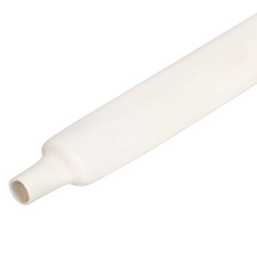 Изображение товара Термоусадочная трубка КВТ ТУТ HF 10/5 белая для защиты электропроводки