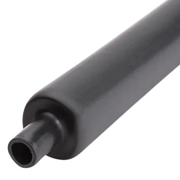 Изображение товара Трубка термоусадочная КВТ ТУТ(3:1) нг-LS - 50/17 84905, черная 