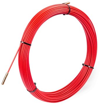 Изображение товара Протяжка-стеклопруток Fortisflex FGP-4.5/50 50м, Россия, электромонтажный инструмент