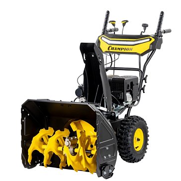 Изображение товара Бензиновый снегоуборщик Champion ST763E 7 л.с., двухступенчатый, самоходный