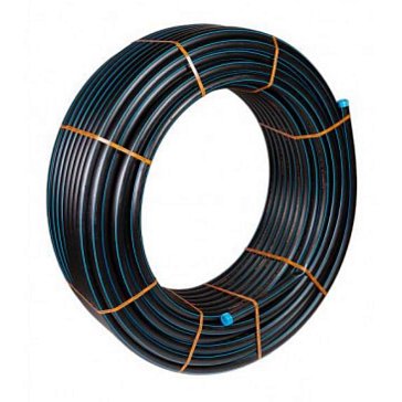 Изображение товара Труба Джилекс ПНД 9505 40 мм 3 мм для водопровода длинна 150м черная