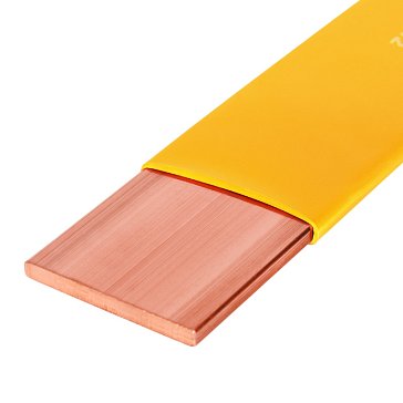 Изображение товара Термоусадочная муфта КВТ ТТШ-10-75/30 желтая 75/30 мм Россия