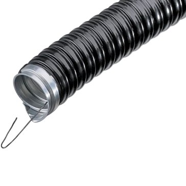 Изображение товара Металлорукав гибкий Fortisflex Р3-ЦПнг-LS 10 76644 с протяжкой, 100 м, IP65