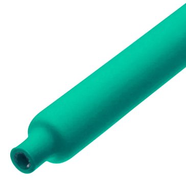 Изображение товара Термоусадочная клеевая трубка КВТ ТТК 3:1 102428, зеленая, диаметр 3/1 мм