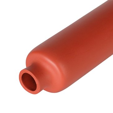 Изображение товара Термоусадочная трубка КВТ ТСТ-А-24/8-1000 кирпично-красная для электромонтажа