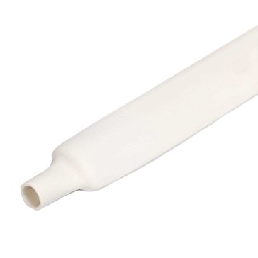 Изображение товара Термоусадочная трубка КВТ HF-8/4, белая, диаметр 8-4 мм, 1 шт.