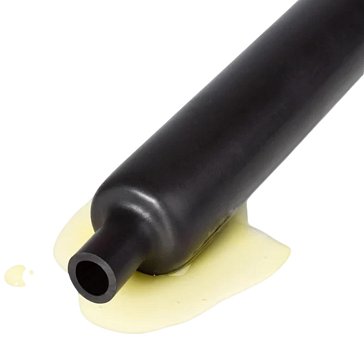 Изображение товара Трубка термоусадочная КВТ ТТ-ГСМ-38.1/19.1 84890, черная 