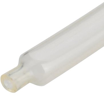 Изображение товара Термоусадочная клеевая трубка КВТ 9/3 прозрачная 59685