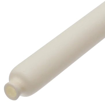 Изображение товара Трубка термоусадочная клеевая КВТ 3:1-6/2 белая для электроработ