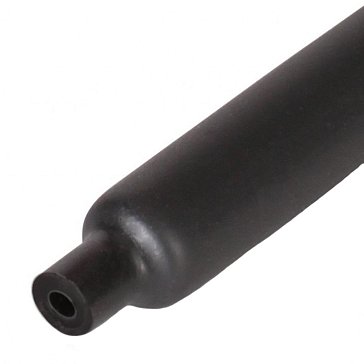 Изображение товара Термоусадочная клеевая трубка КВТ ТТК-30/10 3:1 черная Россия