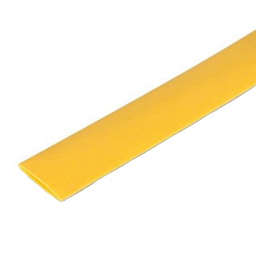 Изображение товара Термоусадочная трубка КВТ ТТ-М-4/2 желтая, 1 шт, диаметр 4/2 мм