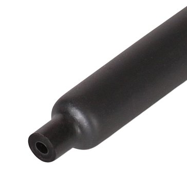 Изображение товара Трубка термоусадочная клеевая КВТ ТТК-(3:1)-4.8/1.6 89689, черная (в бухте)