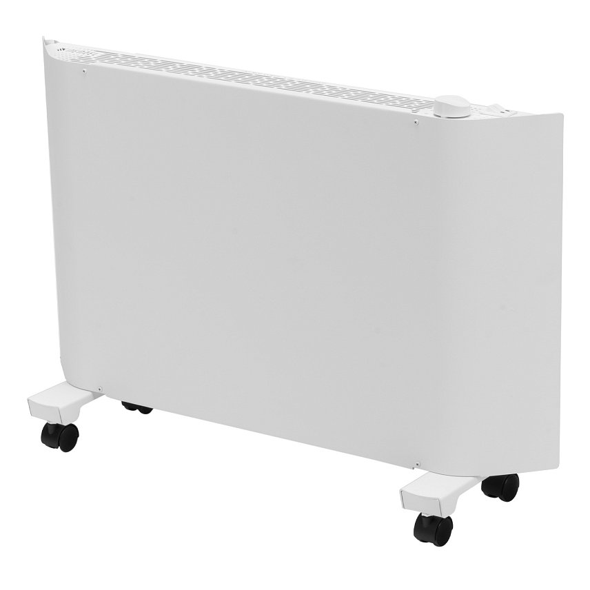 Конвектор электрический Denzel XCE-1500 98131, 230 В, 1500 Вт, белый, сушилка, колеса, Х-элемент в Туле